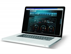 OmniLogic swimming pool controller Interface on Laptop